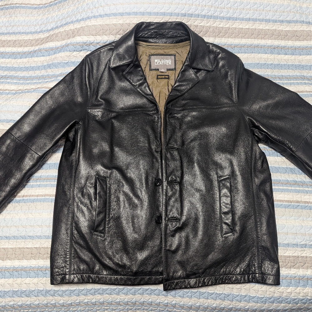 Wilsons Large Men's Leather Jacket